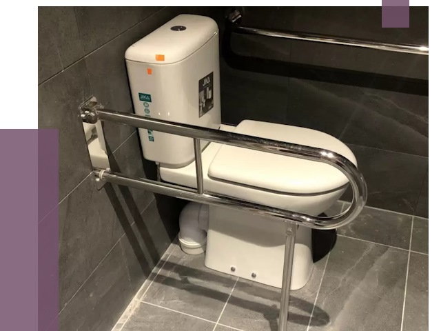 Поручни для санузлов в Алапаевске от 4496 руб. | ПРОЛЁТ-Лпв