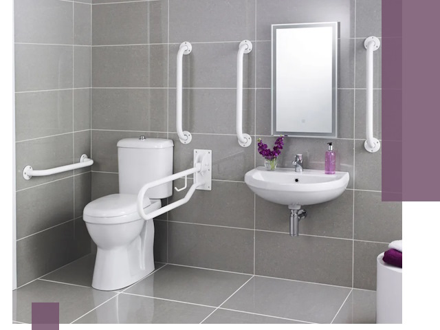 Поручни для санузлов в Алапаевске: установка, ремонт и монтаж