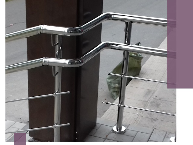 Монтаж поручней из нержавеющей стали в Алапаевске качественно и быстро